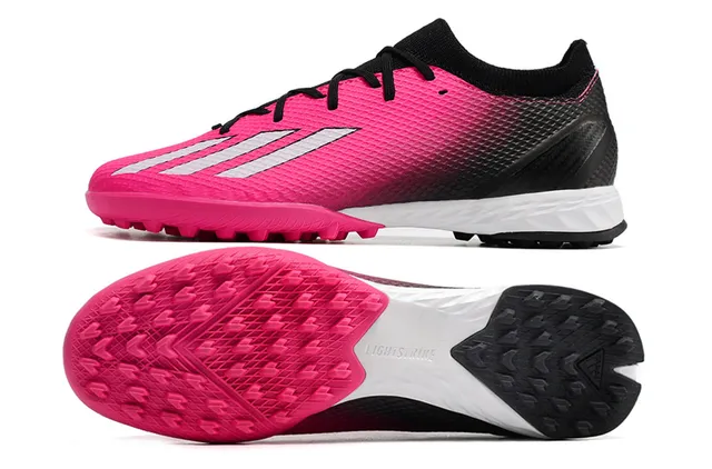 Adidas Predator Tênis de futebol turf laranja e preto com gola de malha ajustável de meia e cadarço assimétrico 16