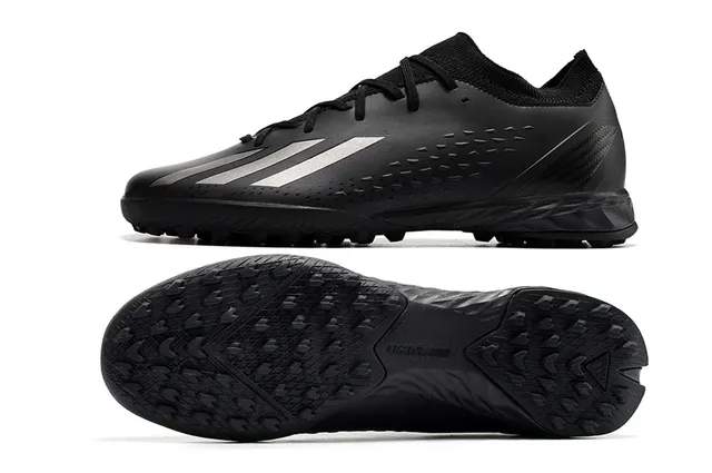 Adidas Predator Tênis de futebol turf laranja e preto com gola de malha ajustável de meia e cadarço assimétrico 22