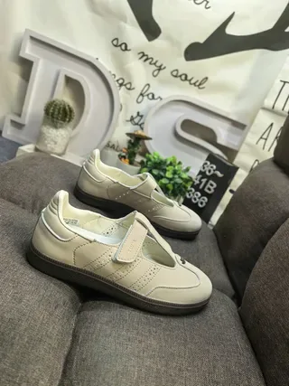 Adidas Samba Black and Beige Lifestyle Sneakers 9