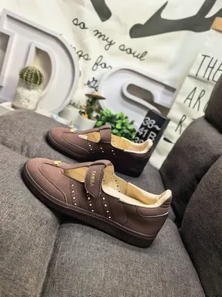 Adidas Samba Black and Beige Lifestyle Sneakers 17