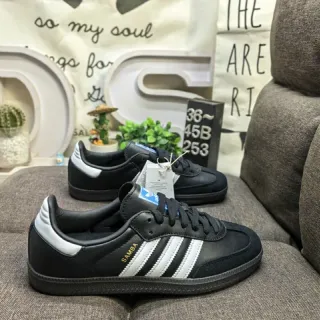 Adidas Samba Black and White Lifestyle Sneakers