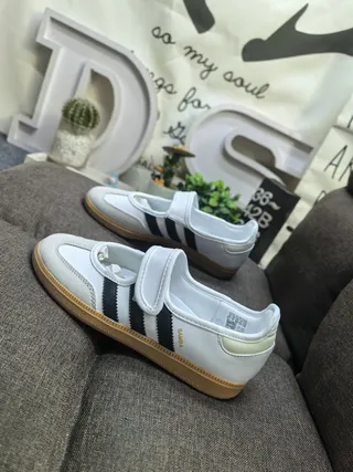 Adidas Samba Off-White Black Gum Lifestyle Sneakers 7
