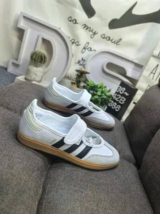 Adidas Samba Off-White Black Gum Lifestyle Sneakers 9