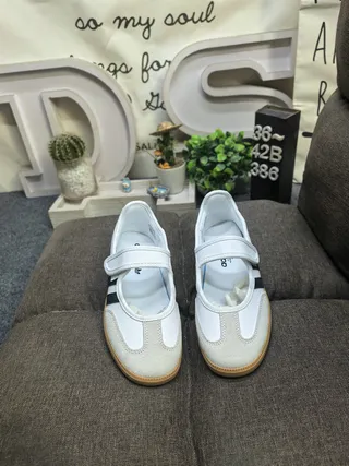 Adidas Samba Off-White Black Gum Lifestyle Sneakers 10