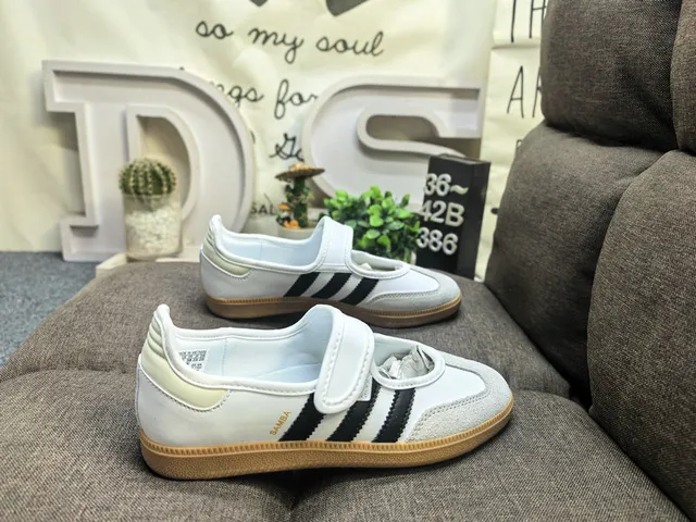 Adidas Samba Off-White Black Gum Lifestyle Sneakers 11