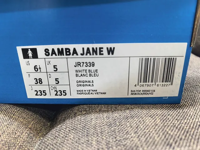 Adidas Samba Off-White Black Gum Lifestyle Sneakers 12