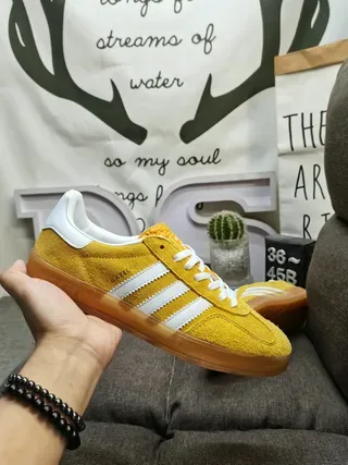 Adidas Samba OG Blue and White Lifestyle Sneakers 5