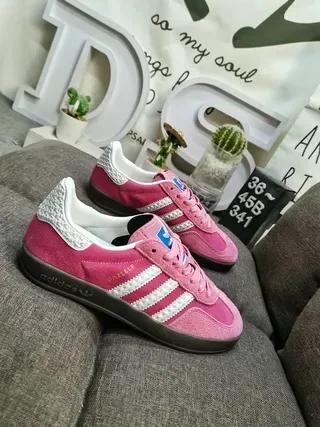 Adidas Samba OG Blue and White Lifestyle Sneakers 19