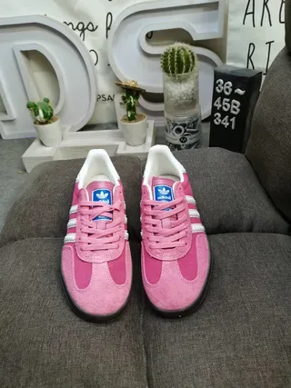 Adidas Samba OG Blue and White Lifestyle Sneakers 20