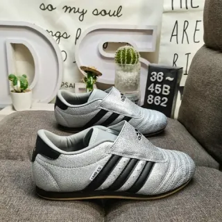 Adidas Samba OG Metallic Silver Black Lifestyle Sneakers