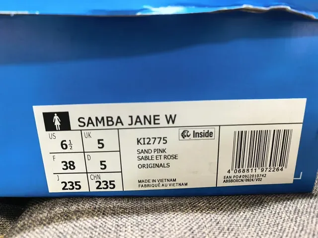 Adidas Samba OG Pink Cream Lifestyle Sneakers 2