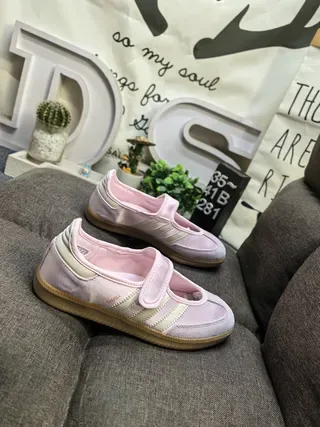 Adidas Samba OG Pink Cream Lifestyle Sneakers 9