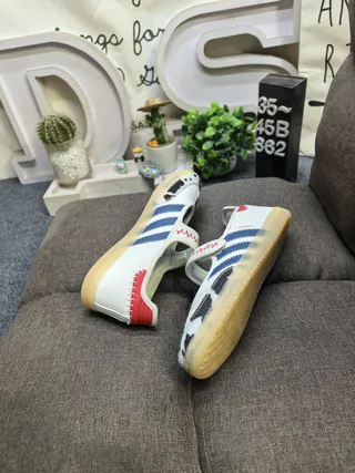 Adidas Samba White Navy Red Gum Lifestyle Sneakers 6