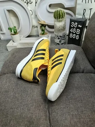 Adidas SL 72 Yellow and Black Lifestyle Sneakers 6
