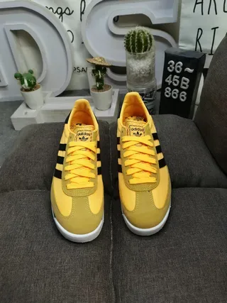 Adidas SL 72 Yellow and Black Lifestyle Sneakers 10