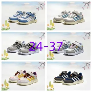 Adidas Spezial Blue White Retro Runner Velcro Strap Lifestyle Sneakers