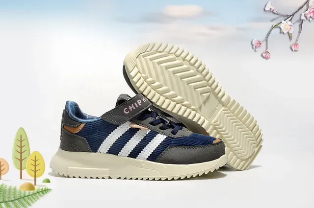 Adidas Spezial Blue White Retro Runner Velcro Strap Lifestyle Sneakers 6