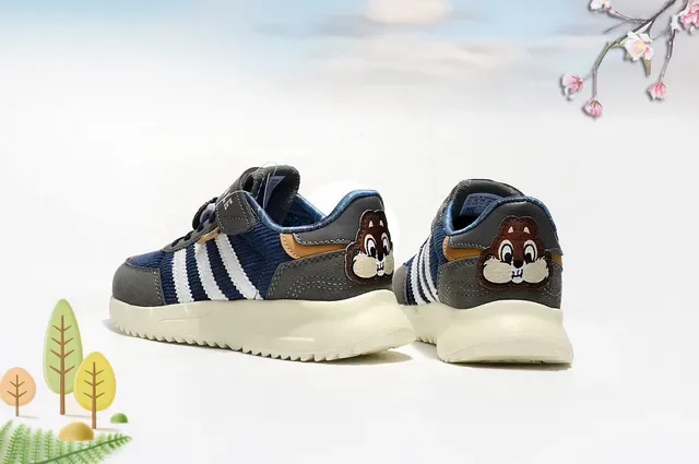 Adidas Spezial Blue White Retro Runner Velcro Strap Lifestyle Sneakers 8