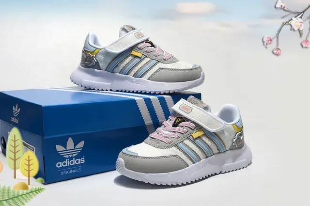 Adidas Spezial Blue White Retro Runner Velcro Strap Lifestyle Sneakers 21