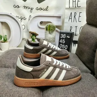 Adidas Spezial Brown Suede and Cream Lifestyle Sneakers