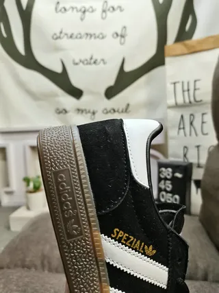 Adidas Spezial Brown Suede and Cream Lifestyle Sneakers 3