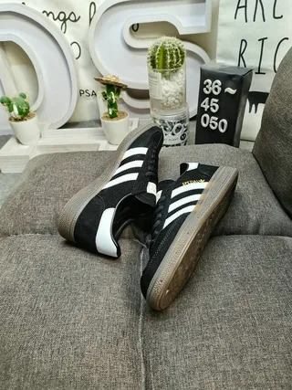 Adidas Spezial Brown Suede and Cream Lifestyle Sneakers 6