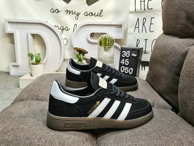 Adidas Spezial Brown Suede and Cream Lifestyle Sneakers 11