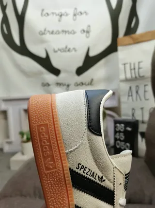 Adidas Spezial Brown Suede and Cream Lifestyle Sneakers 13
