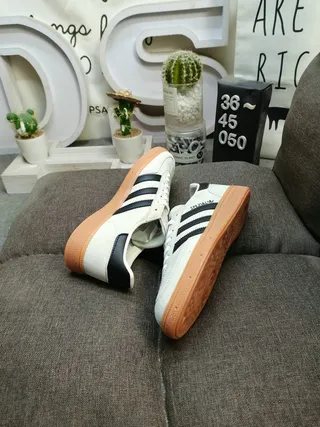 Adidas Spezial Brown Suede and Cream Lifestyle Sneakers 16