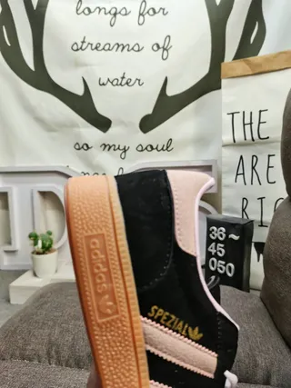Adidas Spezial Brown Suede and Cream Lifestyle Sneakers 23