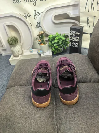 Adidas Spezial Burgundy Suede Lifestyle Sneakers 8