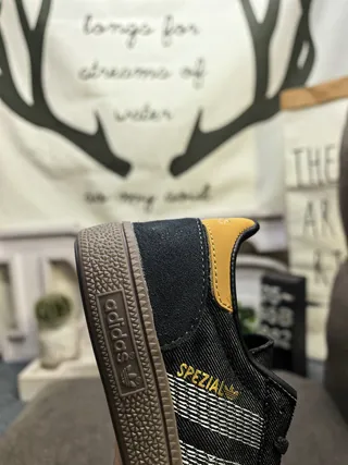 Adidas Spezial Dark Charcoal and Mustard Lifestyle Sneakers 3