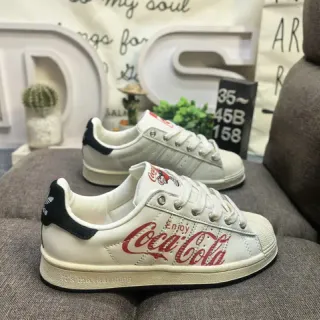 Adidas Stan Smith Coca-Cola Collaboration Lifestyle Sneakers