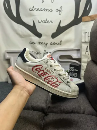 Adidas Stan Smith Coca-Cola Collaboration Lifestyle Sneakers 5