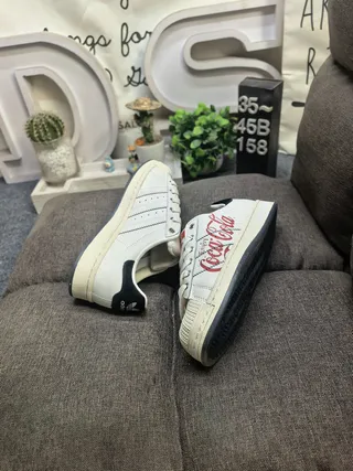 Adidas Stan Smith Coca-Cola Collaboration Lifestyle Sneakers 6