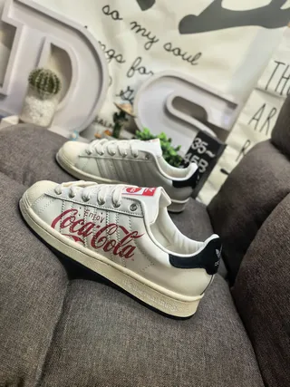 Adidas Stan Smith Coca-Cola Collaboration Lifestyle Sneakers 7