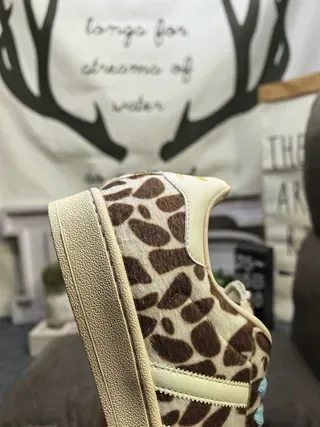 Adidas Stan Smith Giraffe Print Lifestyle Sneakers 3