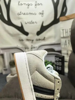 Adidas Superstar Beige Suede Shell Toe Lifestyle Sneakers 3