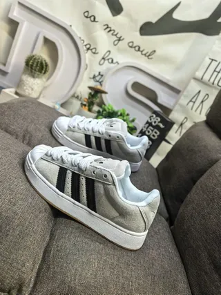 Adidas Superstar Beige Suede Shell Toe Lifestyle Sneakers 7