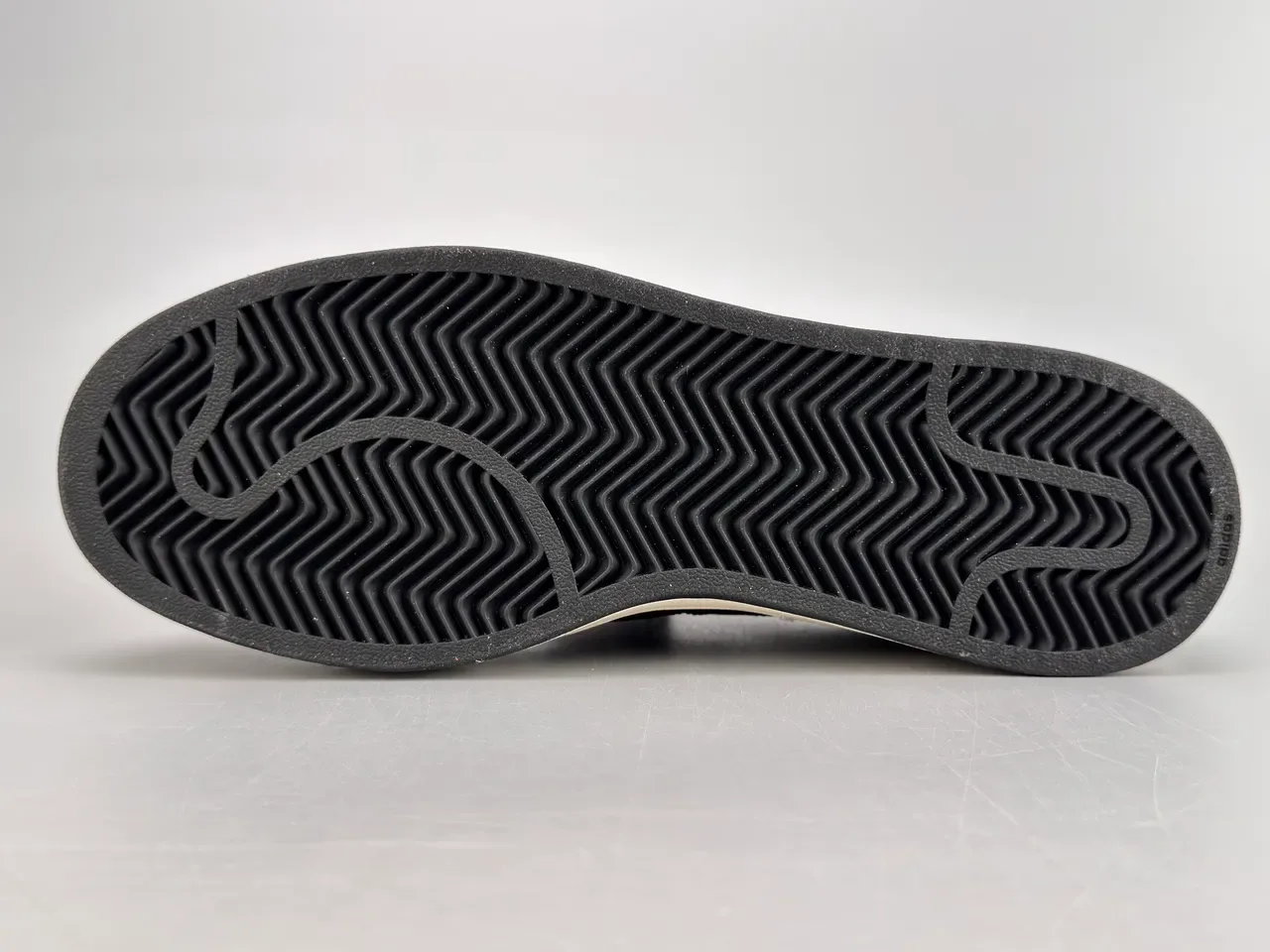Adidas Superstar Black and Off-White Lifestyle Sneakers 8