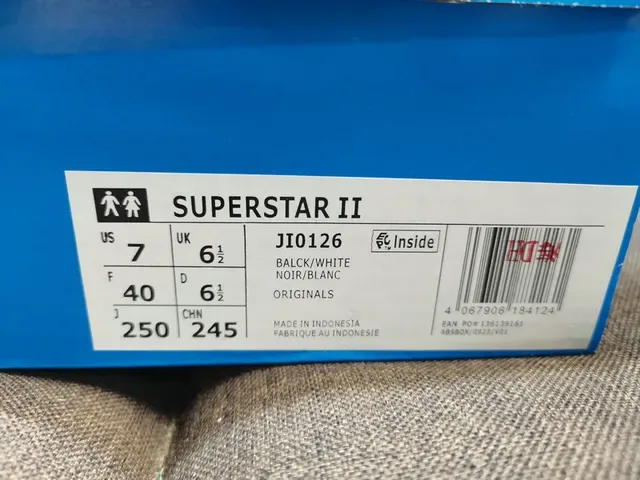 Adidas Superstar Black and White Lifestyle Sneakers 2