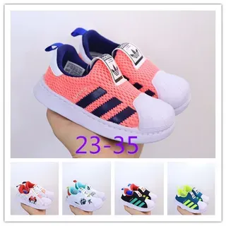 Adidas Superstar कोरल पिंक नेवी लाइफस्टाइल स्नीकर