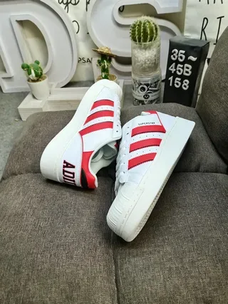 Adidas Superstar Gradient Peach Pink Lifestyle Sneakers 16