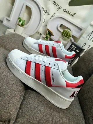 Adidas Superstar Gradient Peach Pink Lifestyle Sneakers 17