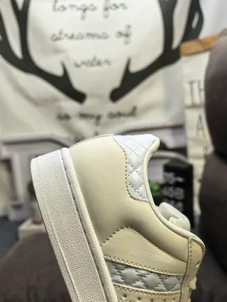Adidas Superstar Quilted Off-White Lifestyle Sneakers 3