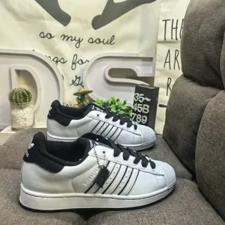 Adidas Superstar White and Black Lifestyle Sneakers