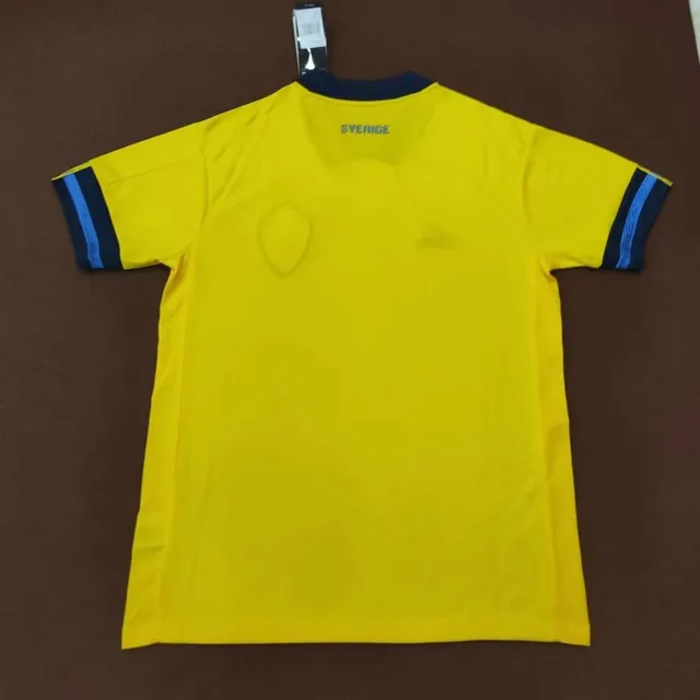 Adidas Seleção Nacional da Suécia Camiseta Amarelo Marinho 3