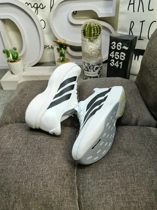 Adidas Three-Stripe Knit Platform Sneakers 6