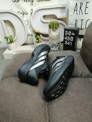Adidas Three-Stripe Knit Platform Sneakers 16