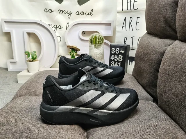 Adidas Three-Stripe Knit Platform Sneakers 21